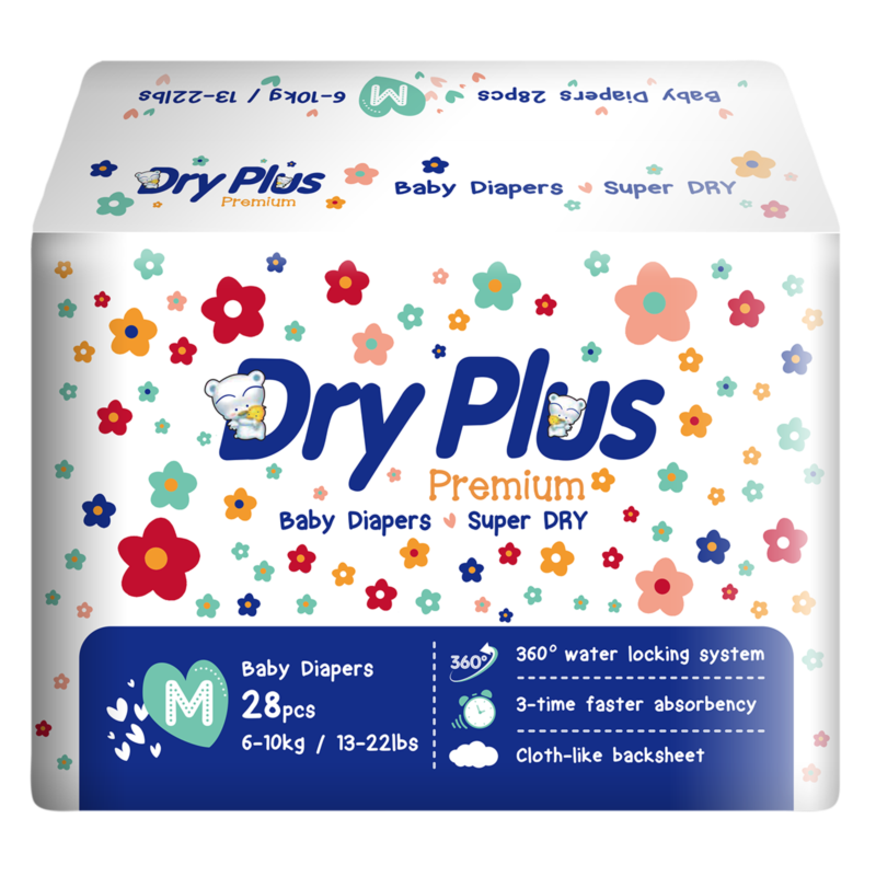 Dryplus嬰兒紙尿片中碼（九折優惠）