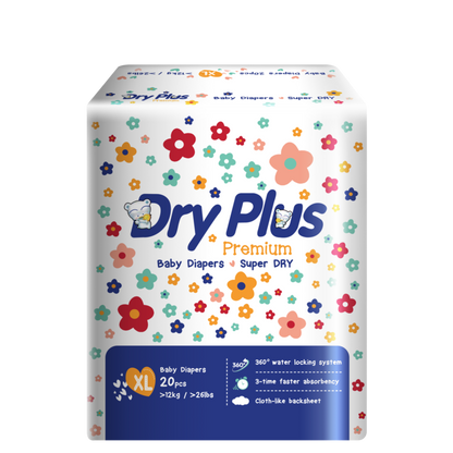 Dryplus嬰兒紙尿片加大碼（九折優惠）