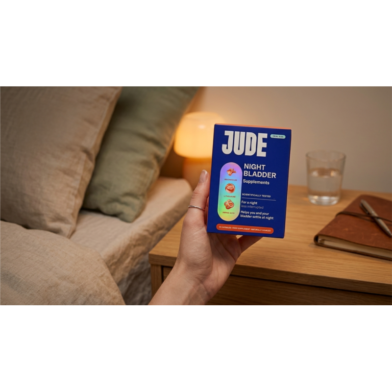 Jude膀胱護理補充劑夜用裝 - 60粒 ( 包本地郵寄 )